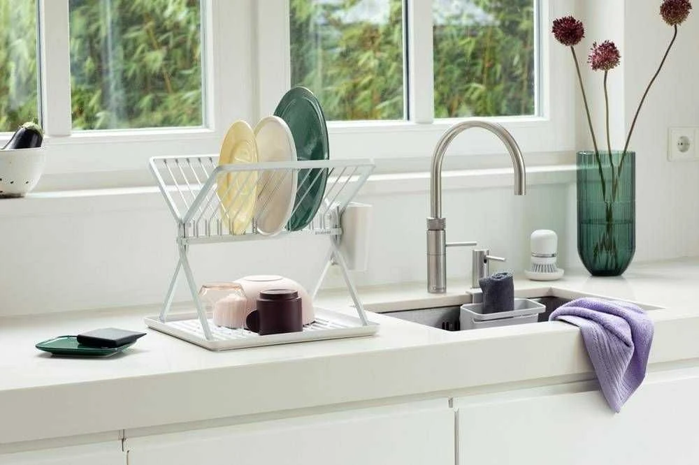 Brabantia Sulankstomas indų džiovinimo stovas - Light Pilkas