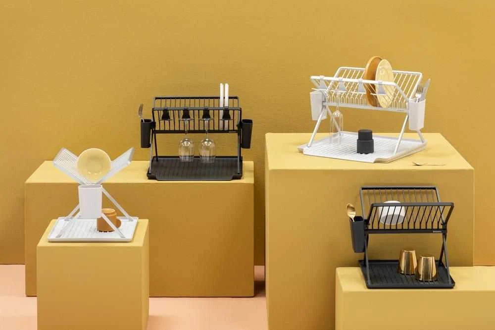 Brabantia Sulankstomas indų džiovinimo stovas - Light Pilkas