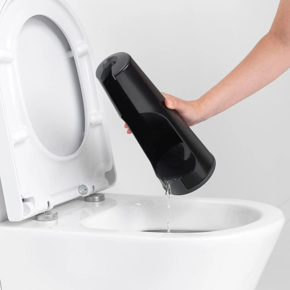 Brabantia Tualeto šepetys su laikikliuReNew - Matt Juodas