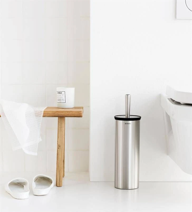 Brabantia Profile wc šepatys su laikikliu, matt steel