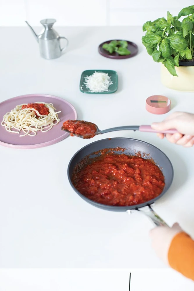Brabantia „Tasty+“ mentelė su grandikliu, raudona 122743