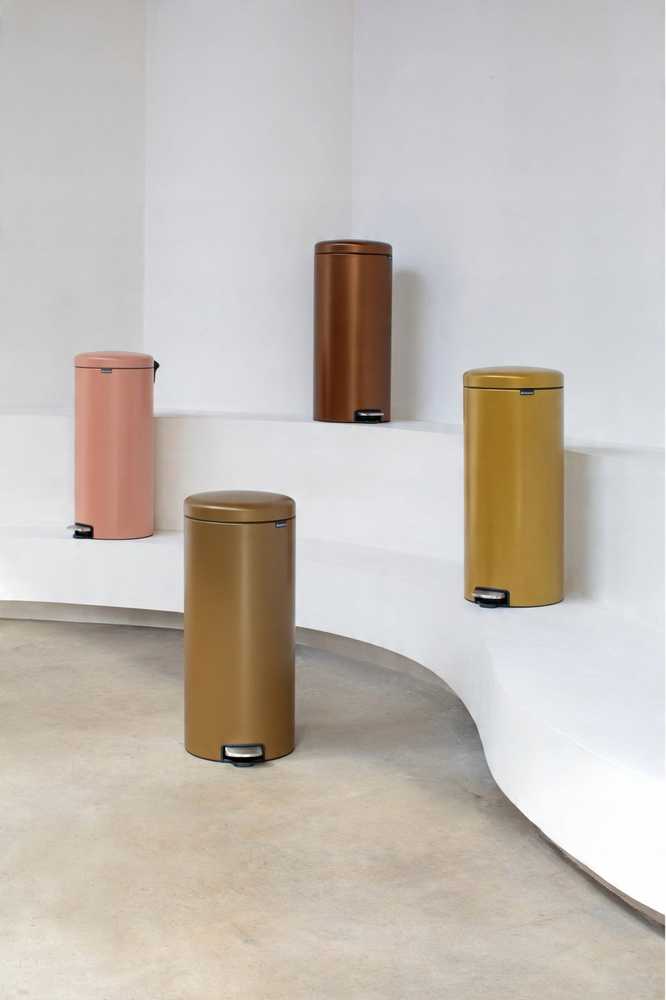 Šiukšliadėžė Brabantia Šiukšliadėžė NewIcon 30 Liter Warm Gold