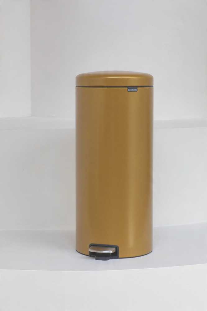 Šiukšliadėžė Brabantia Šiukšliadėžė NewIcon 30 Liter Warm Gold