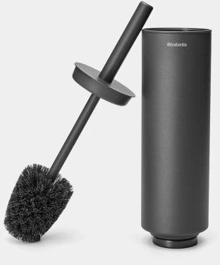Brabantia tualetes poda birste ar turētāju MindSet, mineral infinite pilkas