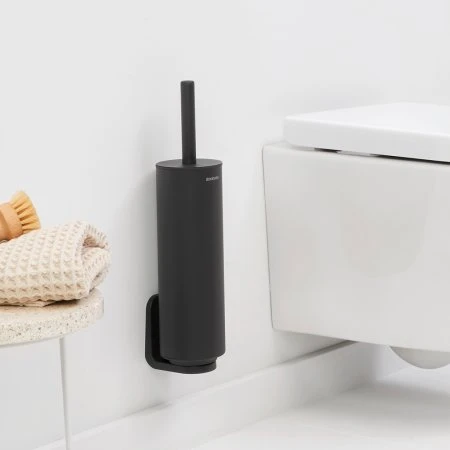 Brabantia tualetes poda birste ar turētāju MindSet, mineral infinite pilkas