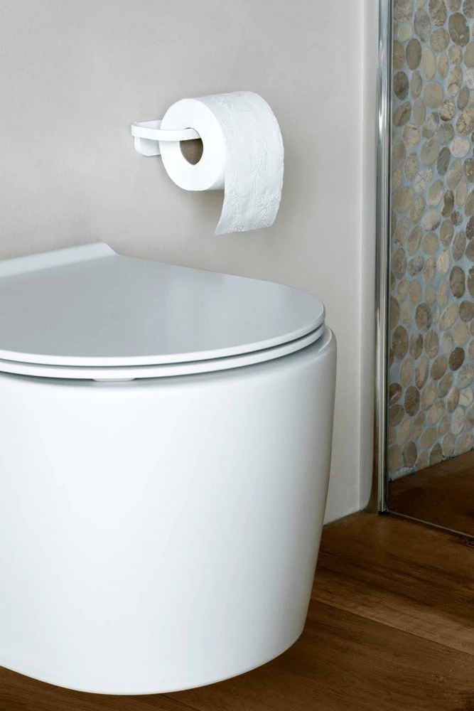 Brabantia tualetes papīra turētājs MindSet, mineral fresh baltas