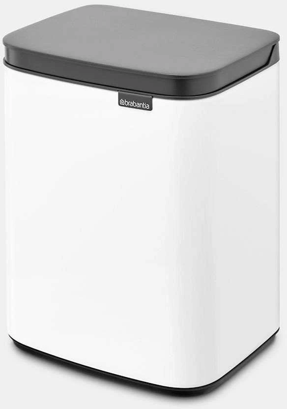 Brabantia Bo šiukšlių dėžė, 4L - Baltas