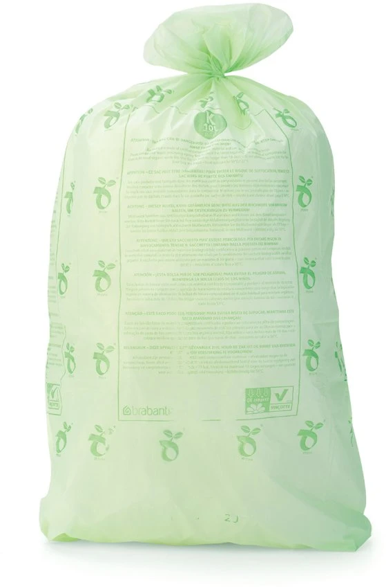 Brabantia Biologiškai suyrantys šiukšlių maišeliai K 10 L (ritinėlyje 10 maišelių)