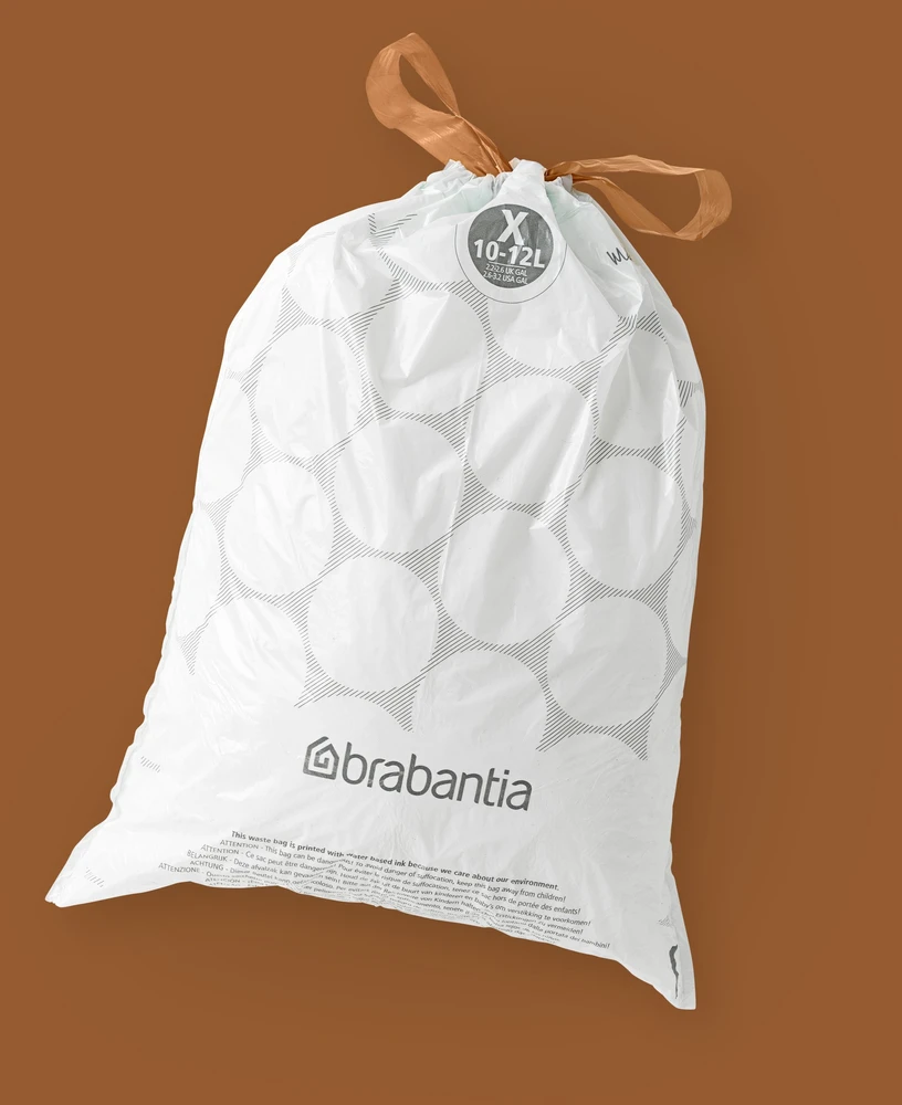 Brabantia Šiukšlių maišeliai X 10-12 l (dalytuve 40 maišelių)