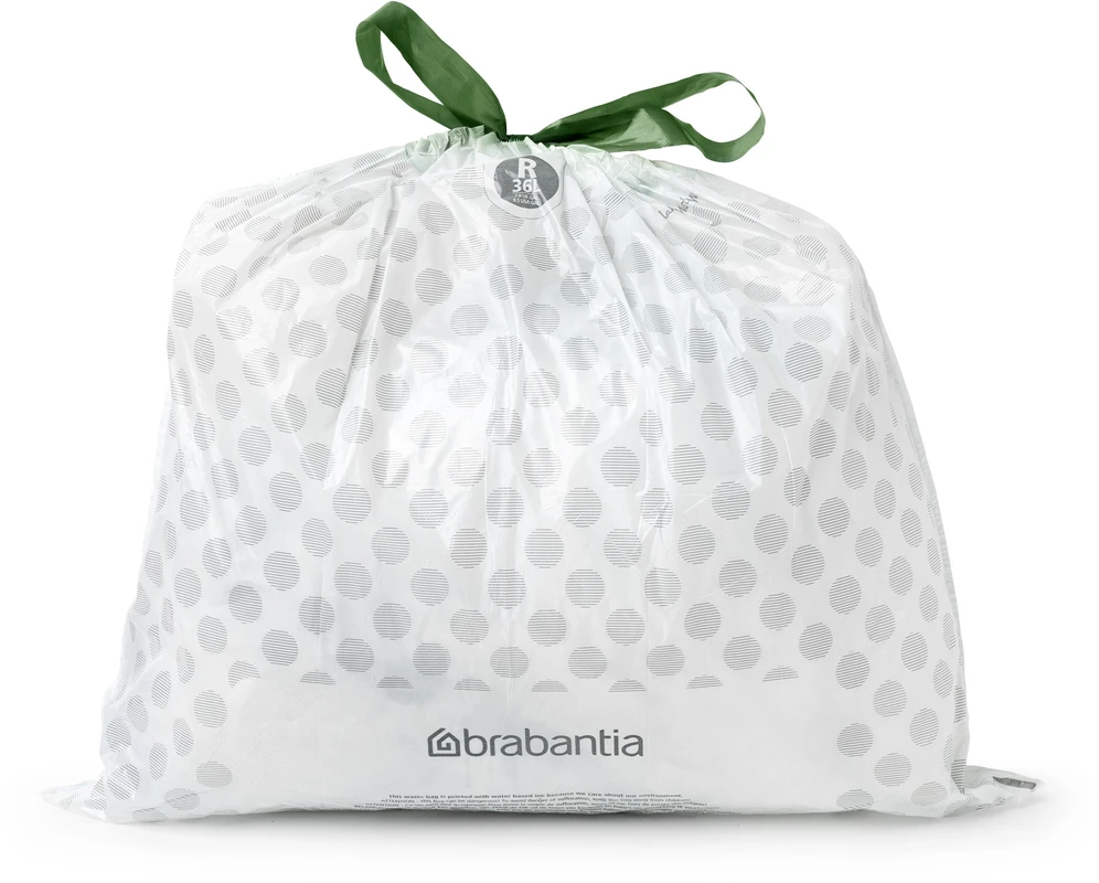 Brabantia Šiukšlių maišeliai R 36 L (dalytuve 40 maišelių)