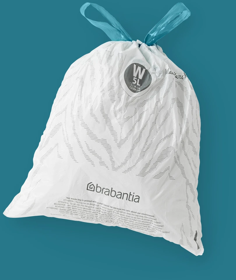 Brabantia Šiukšlių maišeliai W 5L (dalytuve 40 maišelių)