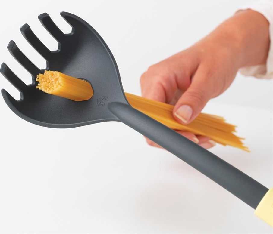 Brabantia Łyżka do spaghetti su miarką Tasty+ waniliowa 122705