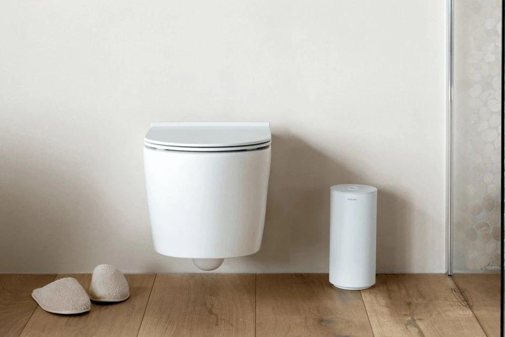 Brabantia Tualetinio popieriaus laikiklis MindSet, mineralinės gaivios baltos spalvos