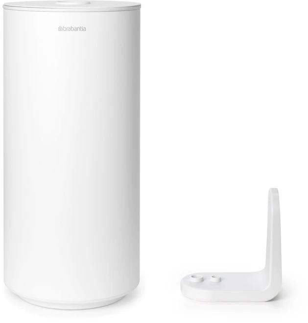 Brabantia Tualetinio popieriaus laikiklis MindSet, mineralinės gaivios baltos spalvos