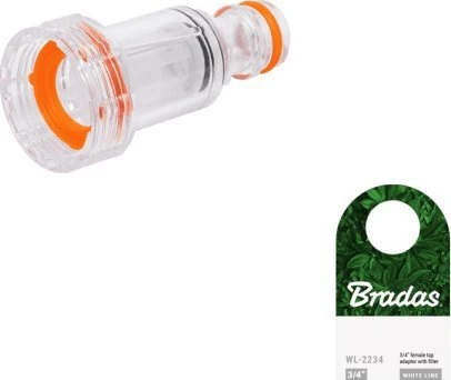 GW3/4' čiaupo jungtis su BRADAS WL-2234 filtru