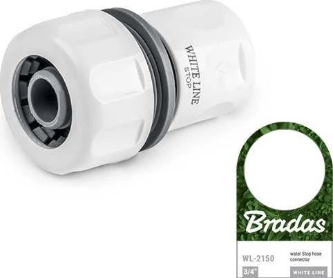 Bradas Greitas sujungimas laistymo žarnai GSV x ¾"(19 mm) su STOP funkcija
