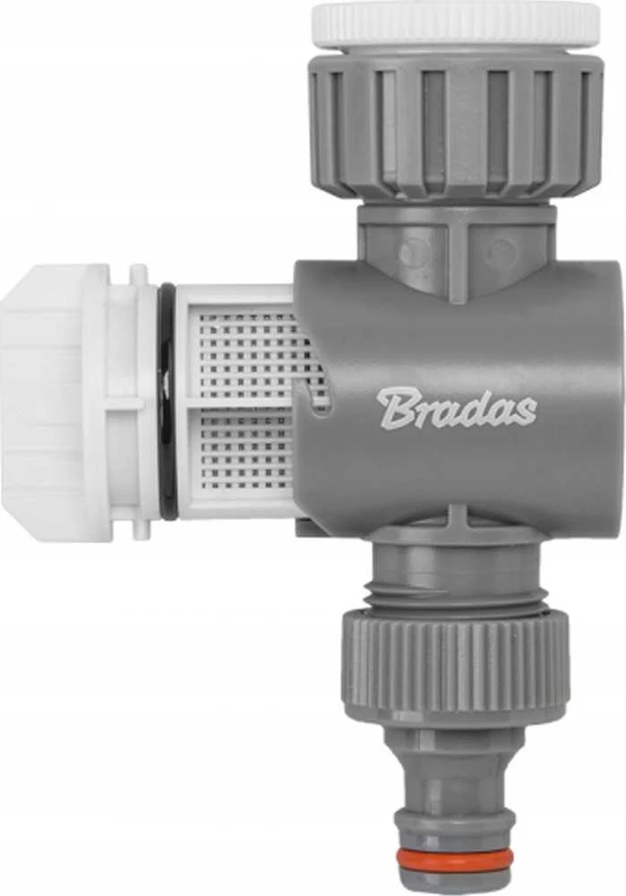 BRADAS FILTRAS ČIAUPUI SU VIDINIU SRIEGIU 1″ SU REDUKCIJA Į 3/4″ /Baltas LINE