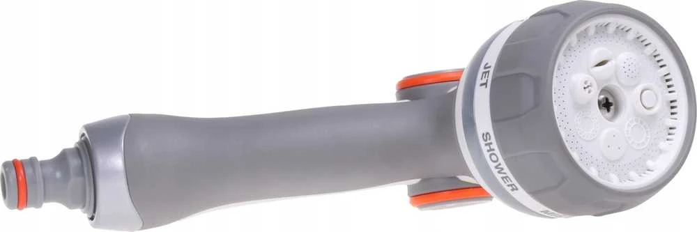 BRADAS 7 funkcijų laistymo pistoletas SMOOTH CONTROL /Baltas LINE