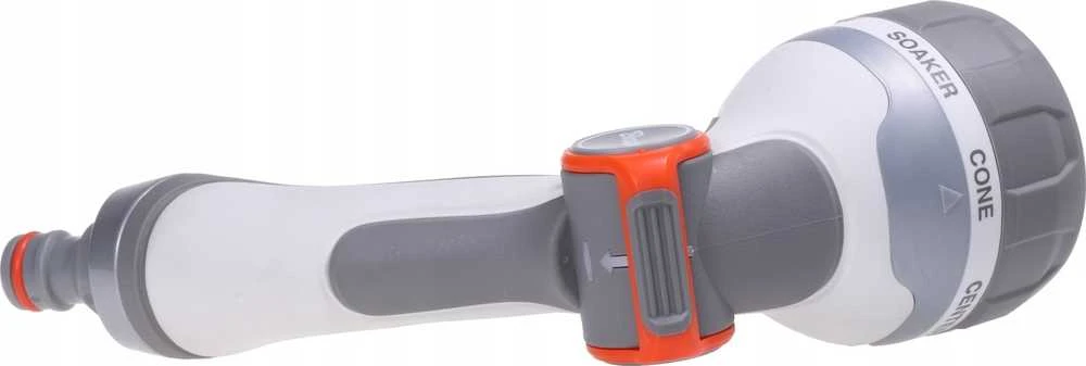 BRADAS 7 funkcijų laistymo pistoletas SMOOTH CONTROL /Baltas LINE