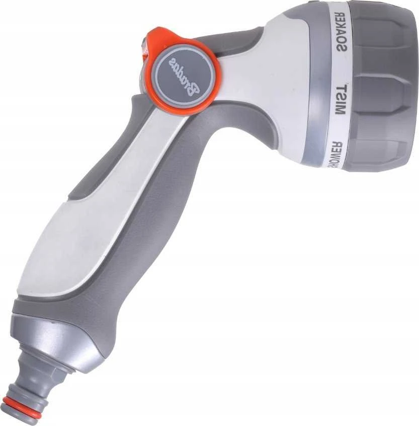 BRADAS 7 funkcijų laistymo pistoletas SMOOTH CONTROL /Baltas LINE
