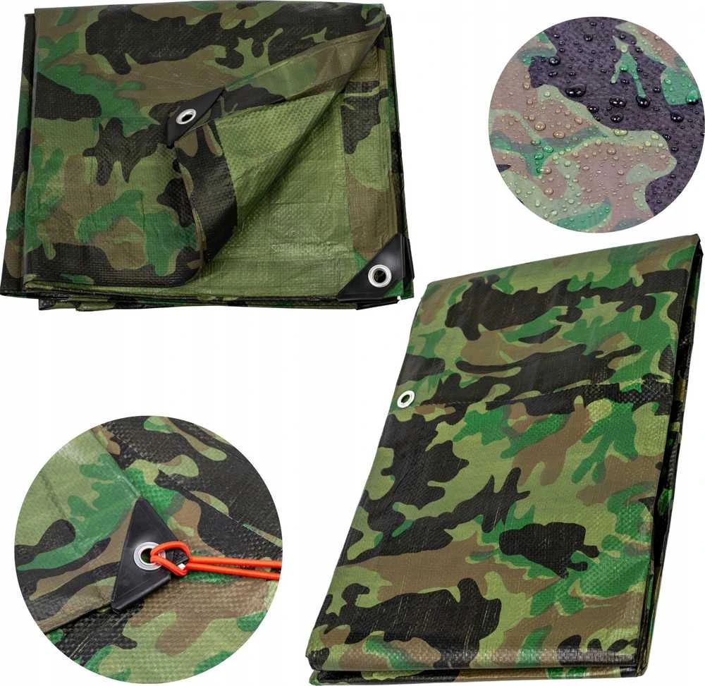 Bradas PLANDEKA KAMUFLAŻOWA 90g 8*10m CAMOFOREST