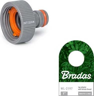 Bradas Greitas sujungimas laistymo žarnai GSI x 1“ vidinis sriegis