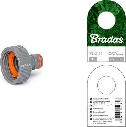 Bradas Greitas sujungimas laistymo žarnai GSI x 1“ vidinis sriegis
