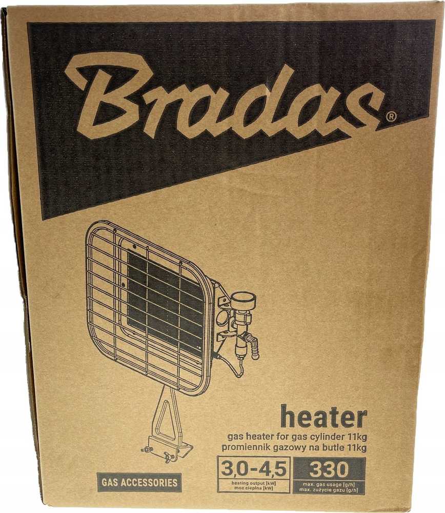 Bradas DUJINIS BALIONINIS ŠILDYTUVAS