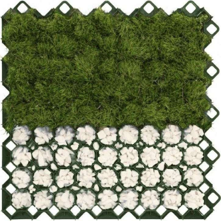 BRADAS SODO TINKLAS ŽALIAS 40mm / 60cm x 60cm MULTI GRID
