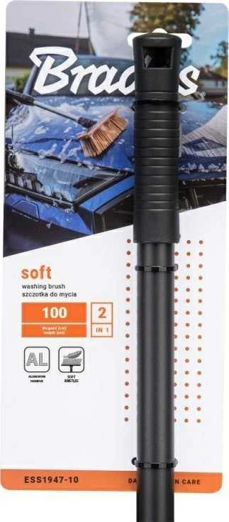 BRADAS AUTOMOBILINIS PLAUNAMAS ŠEPETYS SOFT BE VOŽTUVO 100cm 1-PUSIS
