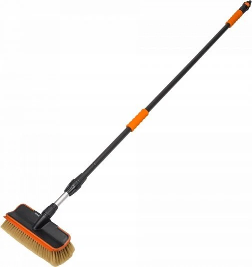 BRADAS AUTOMOBILINIS PLOVIMO ŠEPETYS SOFT SU VOŽTUVU TELESKOPINIS 110-180cm 2-PUSIS