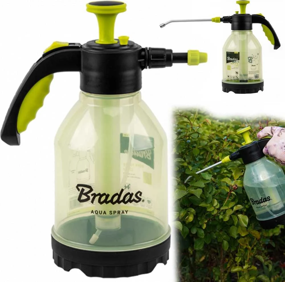 BRADAS RANKINIS PURKŠTUVAS „AQUA SPRAY” 1,5l CLEAR