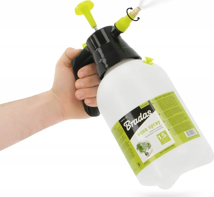 BRADAS RANKINIS PURKŠTUVAS „AQUA SPRAY” 1,5l CLEAR