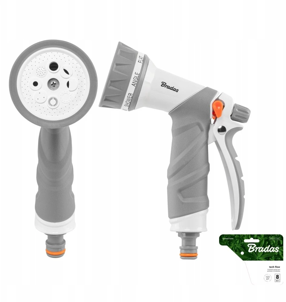 Bradas Pistolet 8-funkcyjny Tech Flow (WL-EN504M)