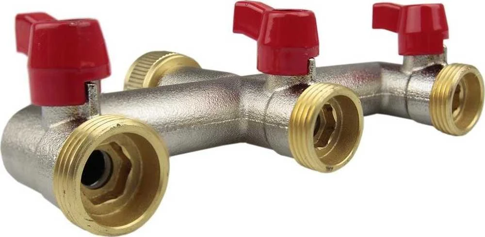 Bradas Trijų padėčių skirstytuvas su GZ 3/4" sriegiu ir BR-3134 vožtuvu