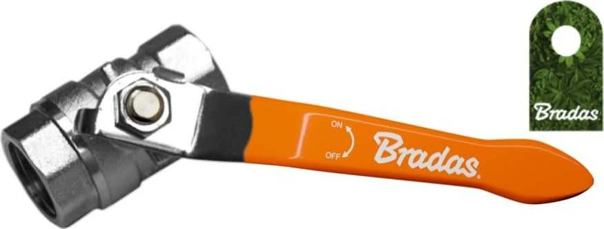 BRADAS RUTULINIS VENTILIS 1″ NIKELIUOTAS ŽALVARIS
