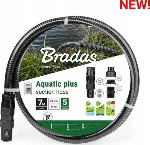 Bradas Siurbimo ir slėgio rinkinys 4m juodas