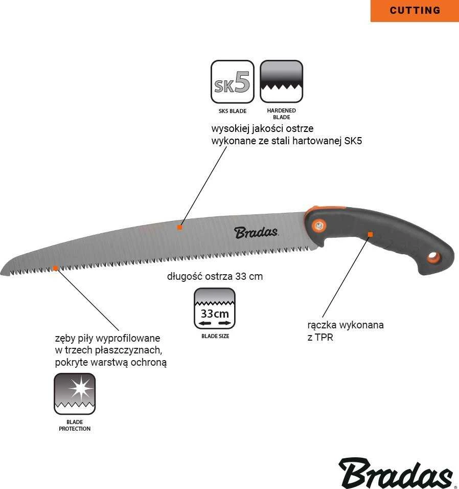 BRADAS SODO PJŪKLAS V-SERIES-P CUTTER 330mm
