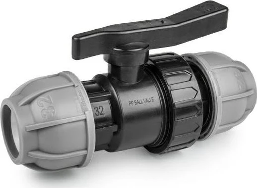 Bradas Srieginis rutulinis vožtuvas PE 32 mm DSRA10V3232