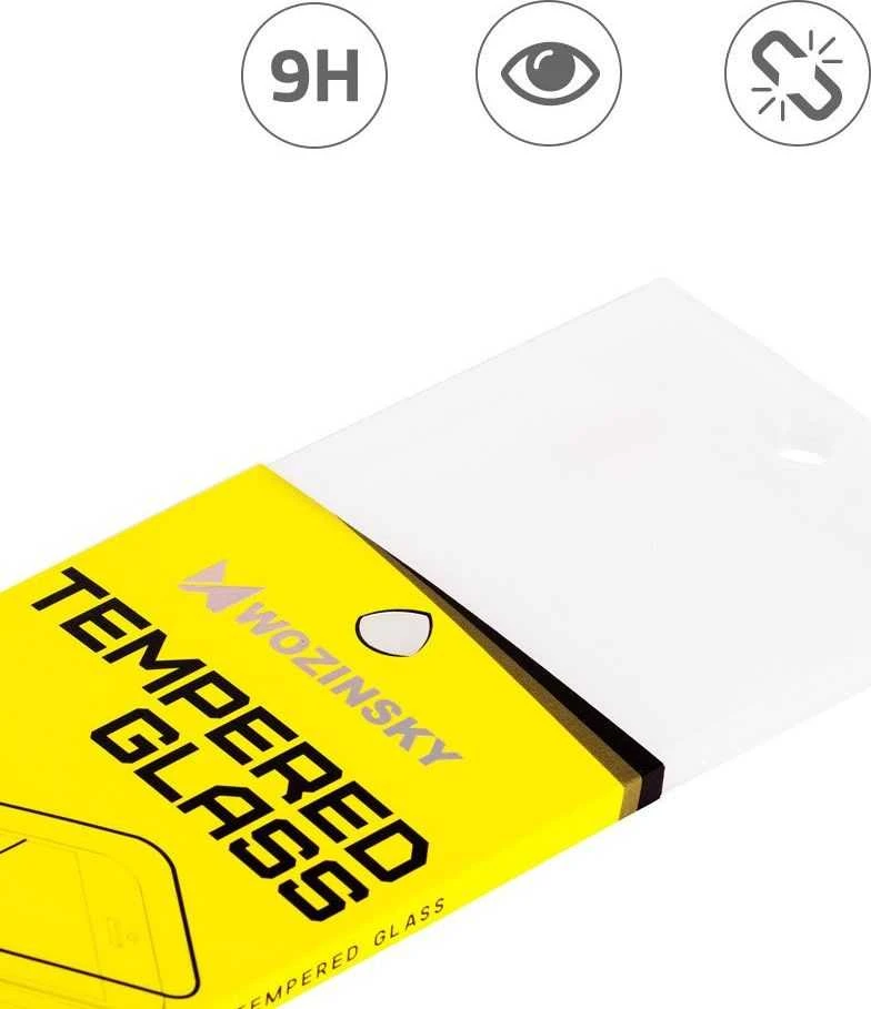 Wozinsky Apsauginis stiklas Full Glue Super Tough ekrano apsauginė plėvelė, pilnai padengta rėmeliu, patogi Samsung Galaxy S20 FE juodas