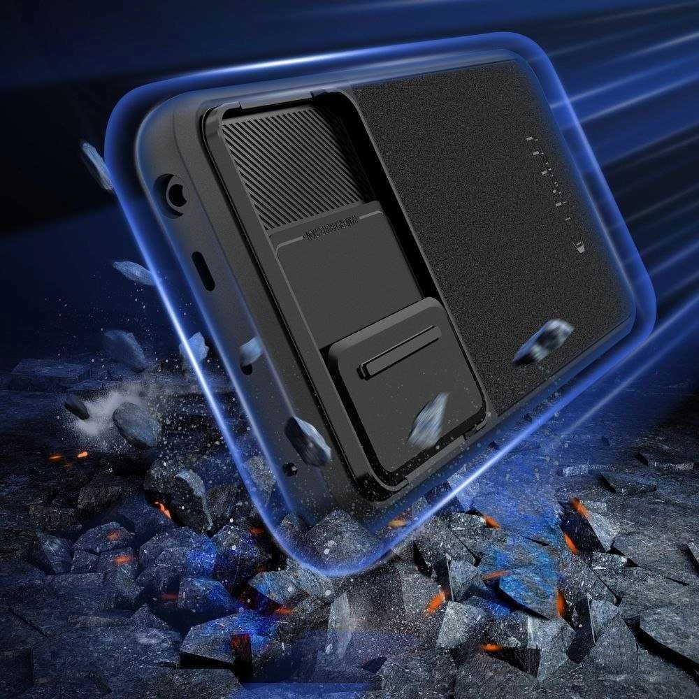 Tech-Protect Velar Cam+ Xiaomi Redmi Note 13 Pro 5G / Poco X6 5G – dėklas telefonui juodos spalvos