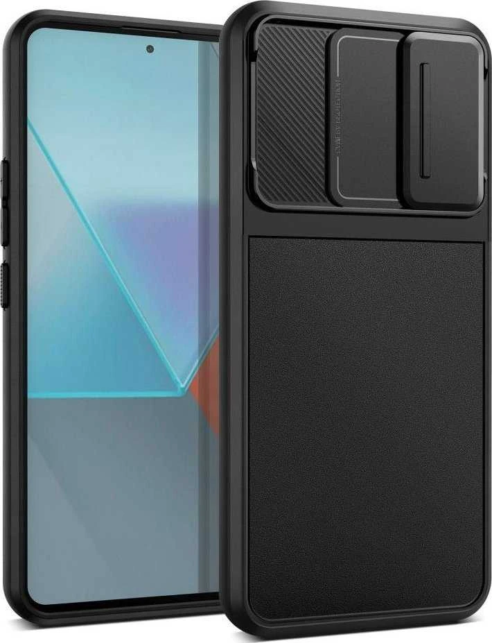 Tech-Protect Velar Cam+ Xiaomi Redmi Note 13 Pro 5G / Poco X6 5G – dėklas telefonui juodos spalvos