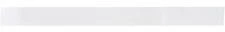 Brady baltas ant skaidraus 6,4 m x 9,53 mm