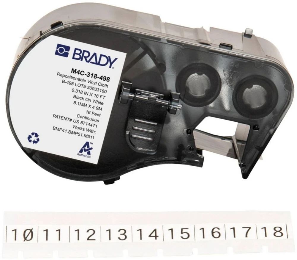 „Brady BMP41/BMP51/BMP53/M511 Label“