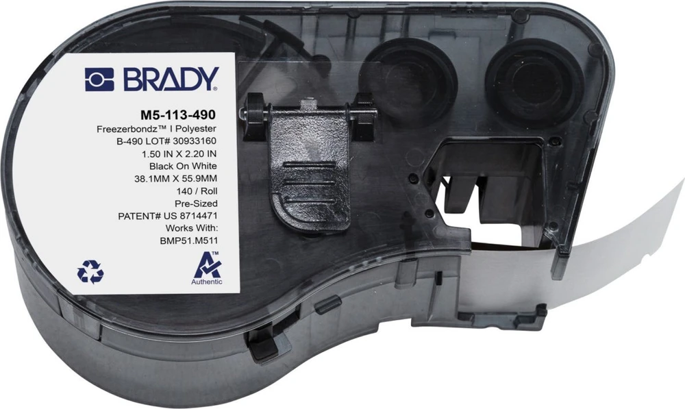 Brady BMP51/BMP53/M511 FreezerBondz