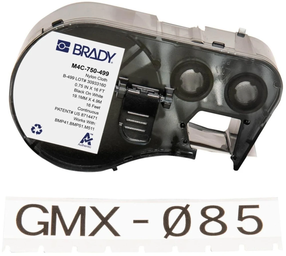 Brady B-499 etiketė