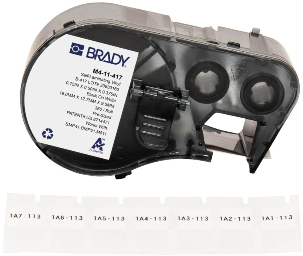 Brady Brady BMP41/BMP51/BMP53/M511 Label