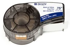Brady Juodas on Geltona 6,4m x 19,05mm