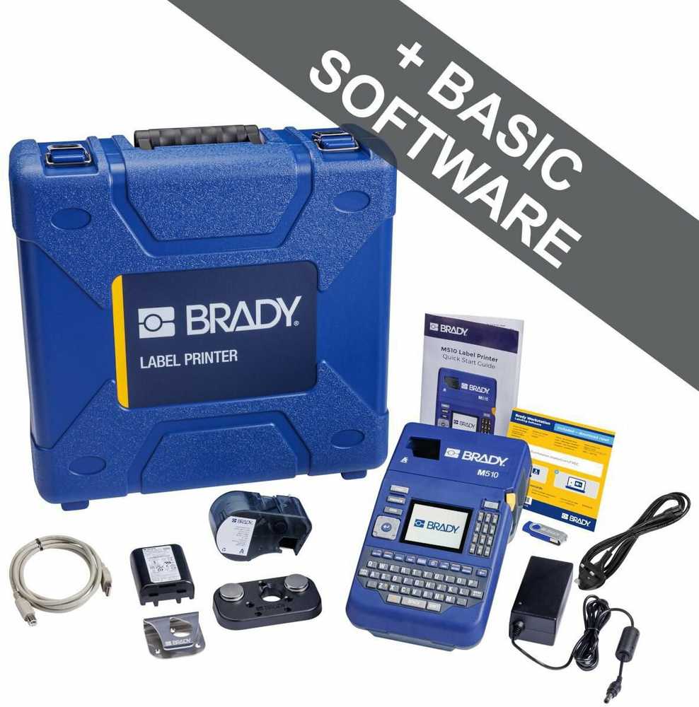 Spausdintuvas Brady M510 EU spausdintuvų rinkinys