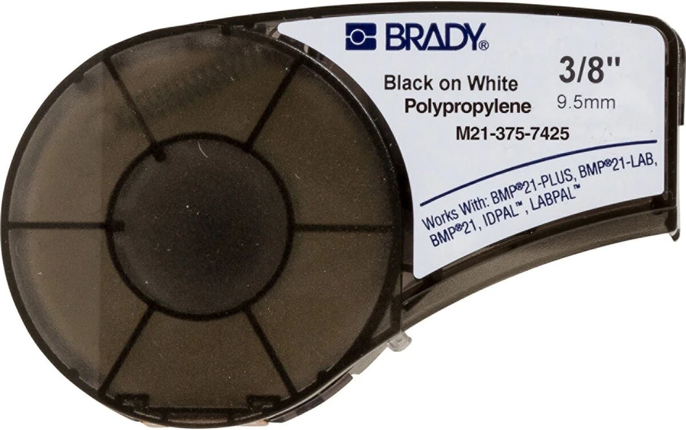 Brady polipropileno juosta 9,53 mm x 6,4 m
